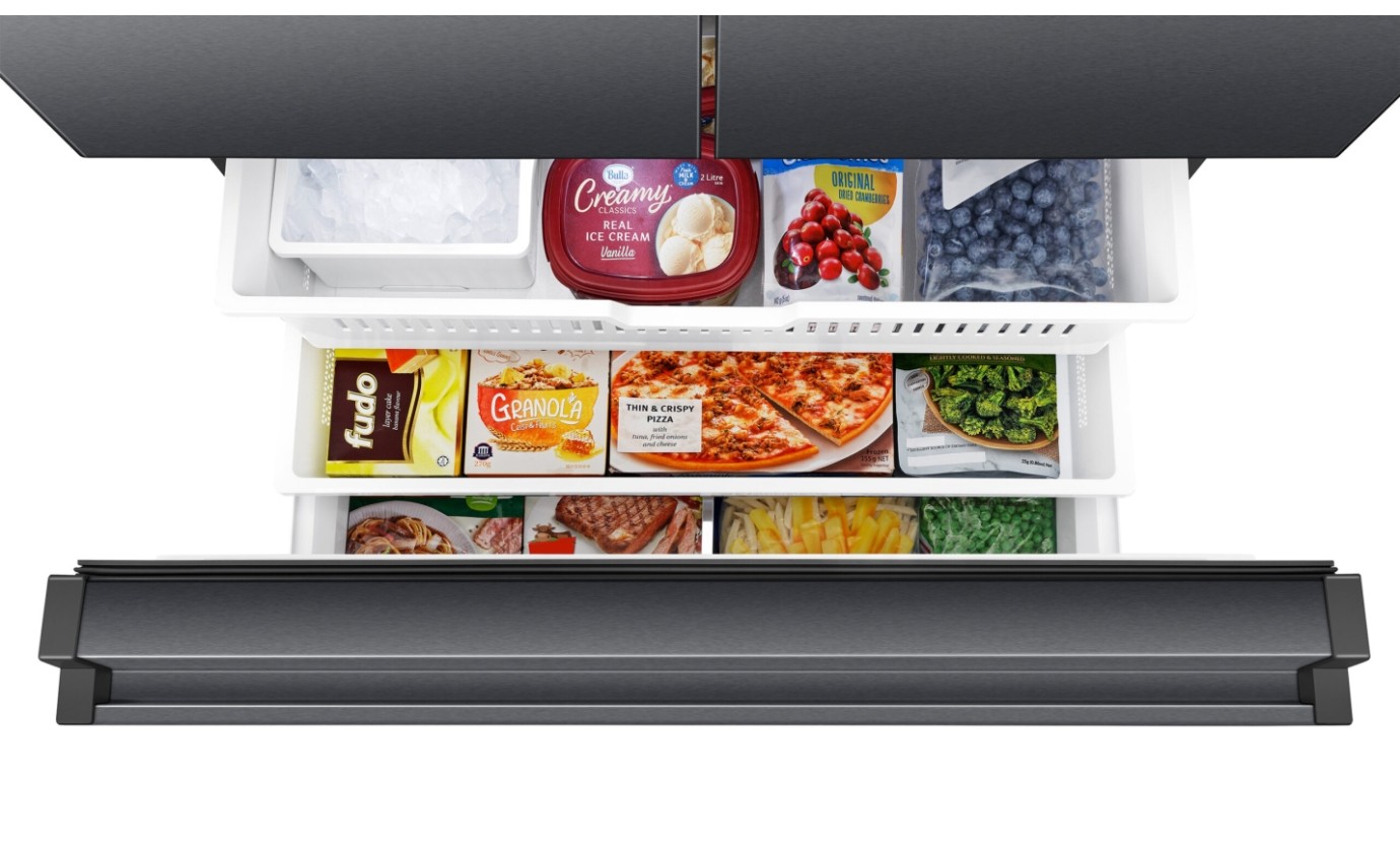 Hisense 634L French Door Fridge (Black Steel) HRFD634BW Fridge